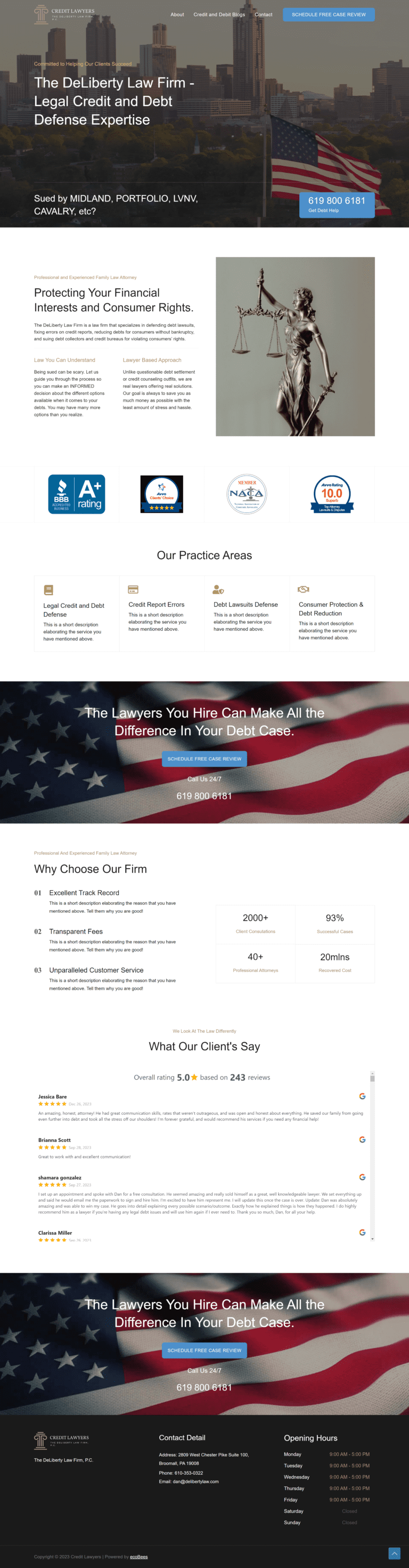 ecoBees works with Credit Lawyers